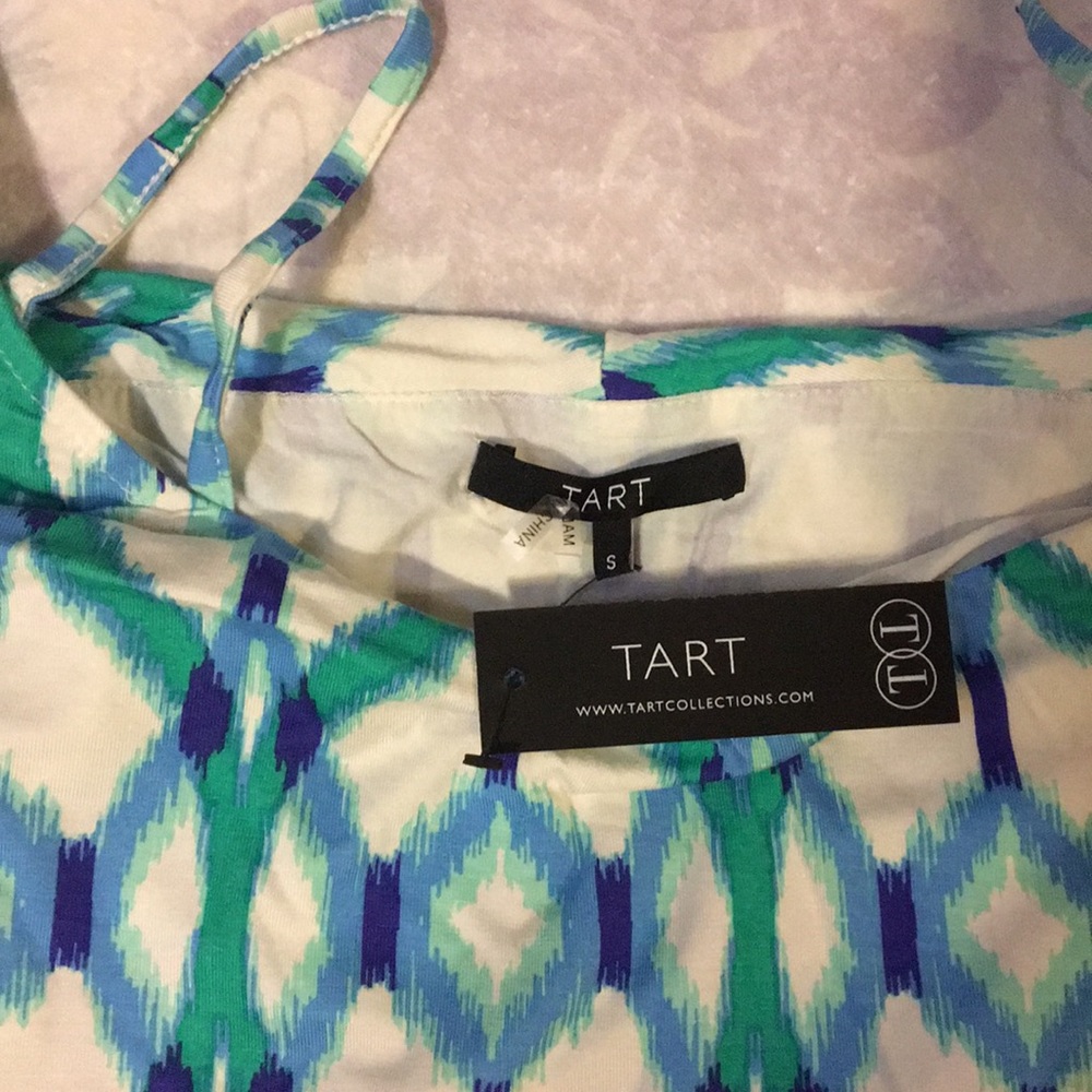 Tart Tacita Women's Short ikat print casual Dress - Picture 4 of 7